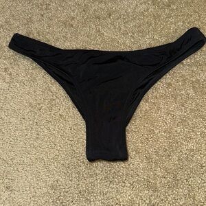 Victoria's Secret Black Brazilian Swim Bottom